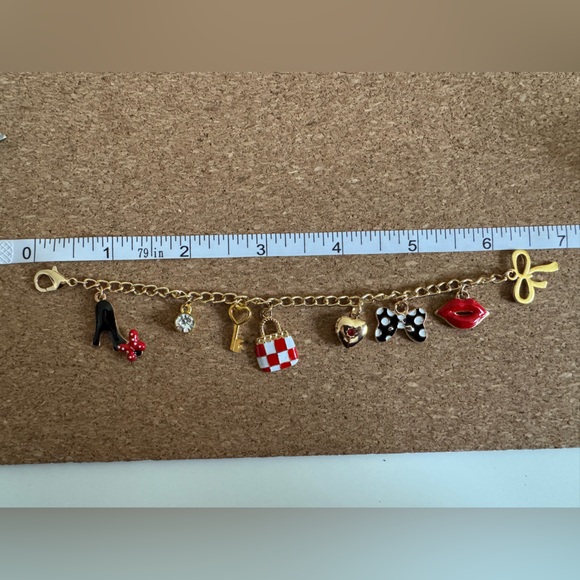 Handmade Minnie Mouse Inspired Purse Charm Keychain - Picture 6 of 8